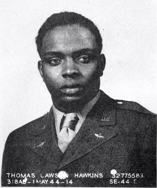 Thomas L. Hawkins in military uniform
